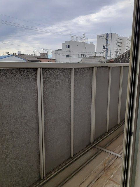 グリ－ン１４のバルコニー