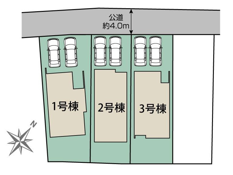 千葉市稲毛区宮野木町の区画図