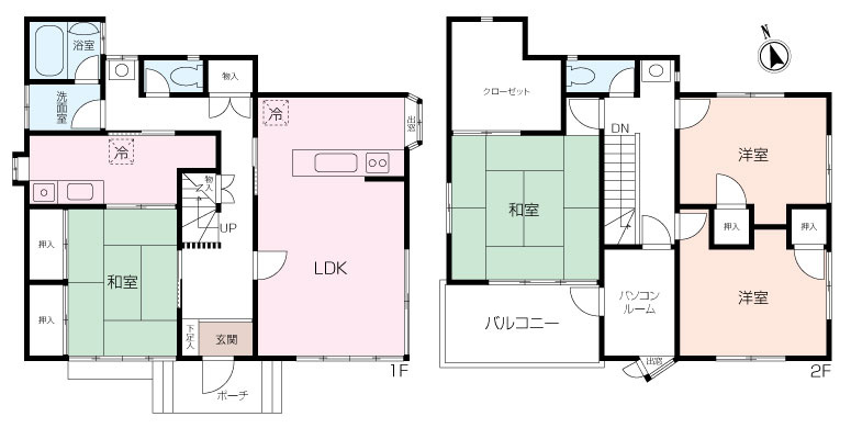 公郷町3丁目　土地付建物の画像