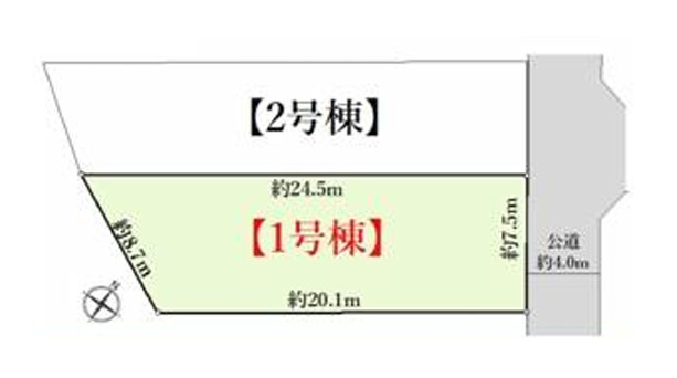 お昼寝にも、家事スペースにも、お子様の遊び場にも◎ちょっとした畳スペースがたまらないのよね～、な【南区永田北2丁目新築戸建】の区画図