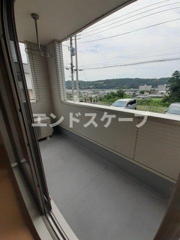 コスモス　Ⅱのバルコニー|高崎、前橋のお部屋探しはエンドスケープまで！お客様の理想お聞かせ下さい♪