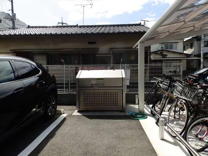 広島市西区観音新町１丁目のアパートのその他共用部分|ゴミステーション