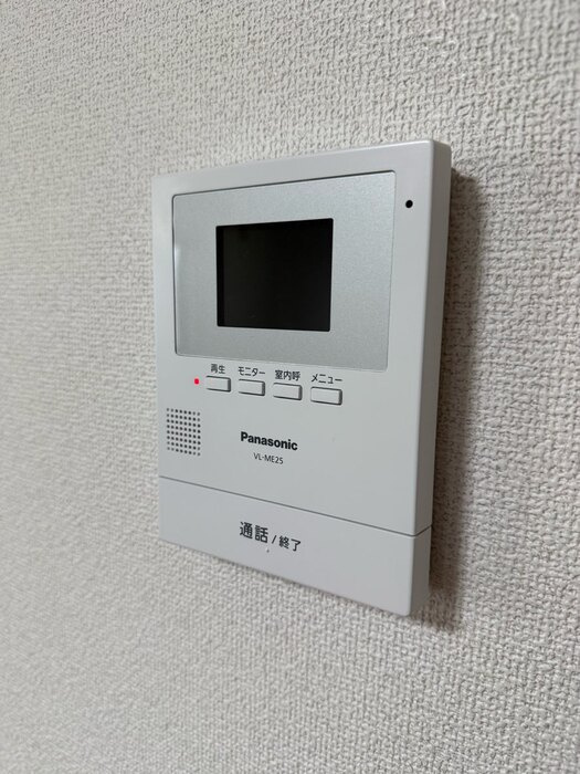 アビーロード D棟のセキュリティ|モニター付きインターホン