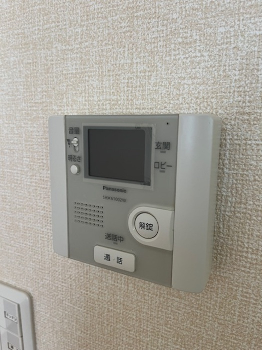 ボンシャンスのセキュリティ|モニター付きインターホン