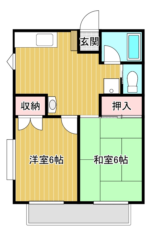 入間郡三芳町大字藤久保のアパート