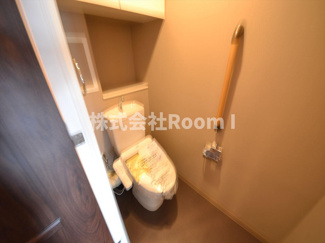 【トイレ】 | カスタリア上町台 | シンプルで使いやすいトイレです