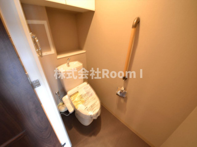 【トイレ】 | カスタリア上町台 | 落ち着いたトイレです