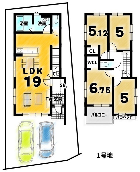 嵐山宮ノ北町２期１号地