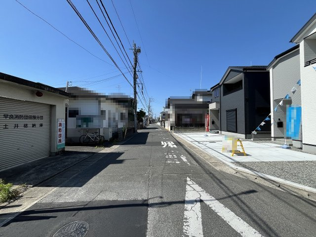 【その他】 | 福岡市早良区野芥7丁目4期　2号棟（全2棟）【仲介手数料無料・0円】 | 現地写真。前面道路です。