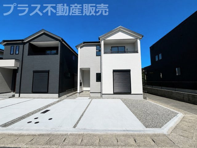 【外観】 | 福岡市早良区野芥7丁目4期　2号棟（全2棟）【仲介手数料無料・0円】 | 現地写真。同じ物件を見るなら、プラス不動産販売にお任せ下さい。