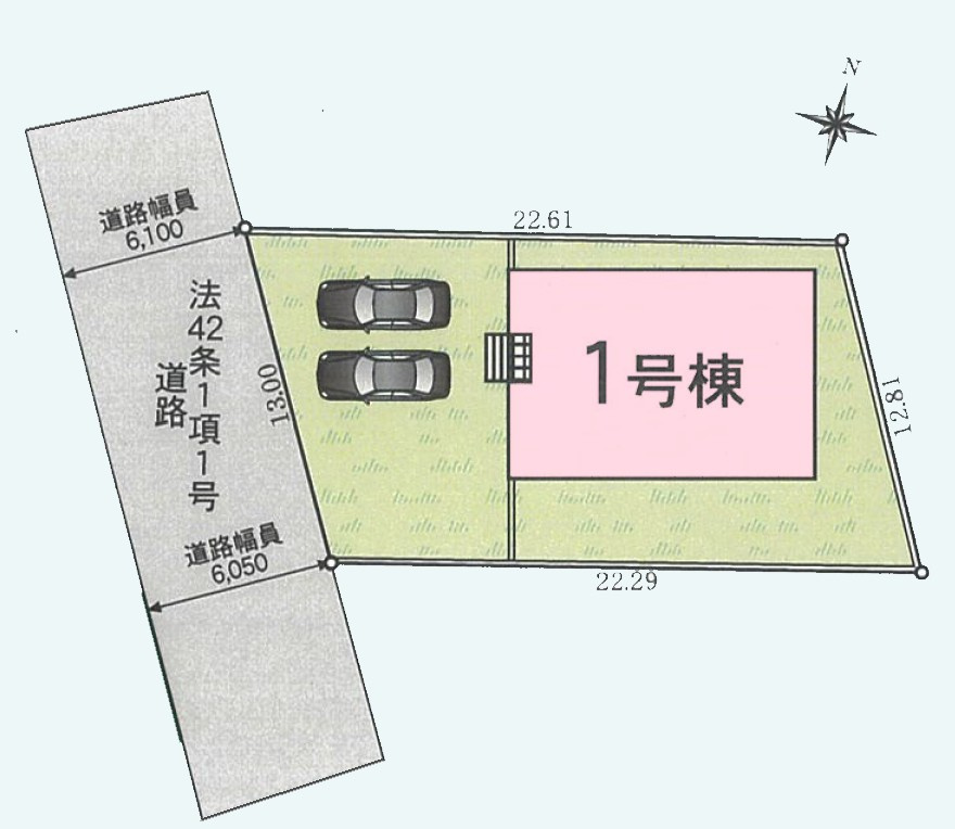 【新築戸建】富岡市一ノ宮第2  の区画図|■区画図