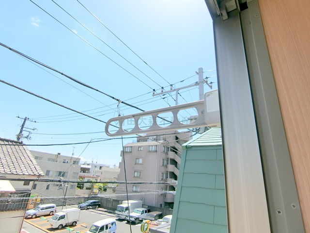 池上３丁目貸家の設備|物干し金具