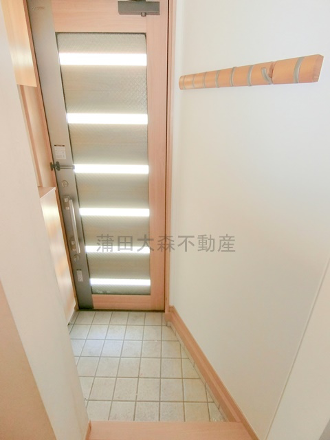 池上３丁目貸家の玄関