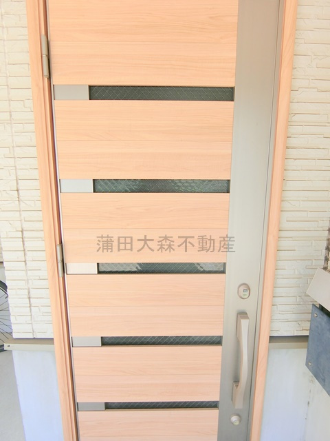 池上３丁目貸家の玄関
