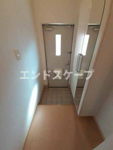 ソレイユコートＣの玄関|高崎、前橋のお部屋探しはエンドスケープまで！お客様の理想お聞かせ下さい♪