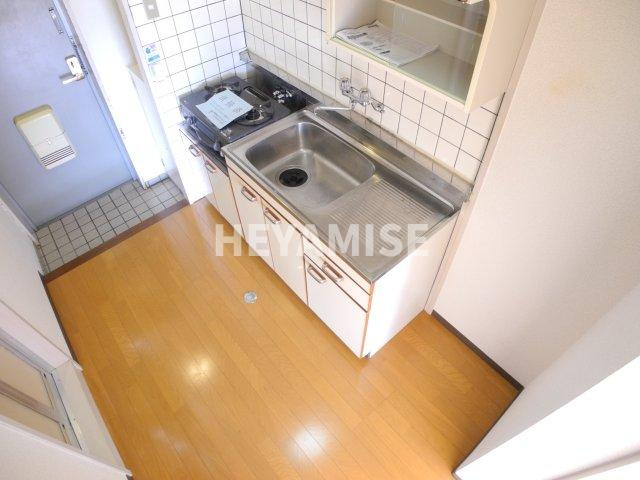 キャッスル東山手のキッチン|※同間取りの別の階のお部屋の画像です※現況を優先します