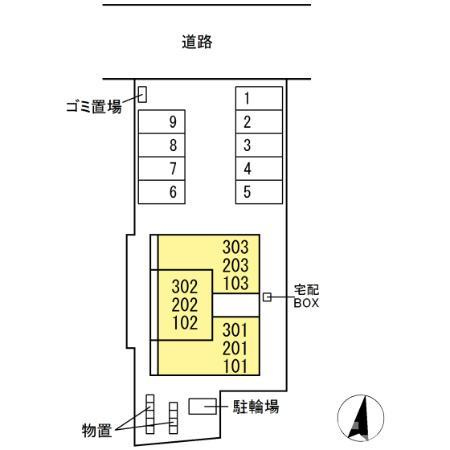レーベンの区画図