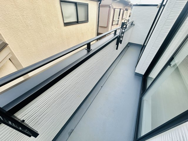 千葉市稲毛区長沼町のバルコニー