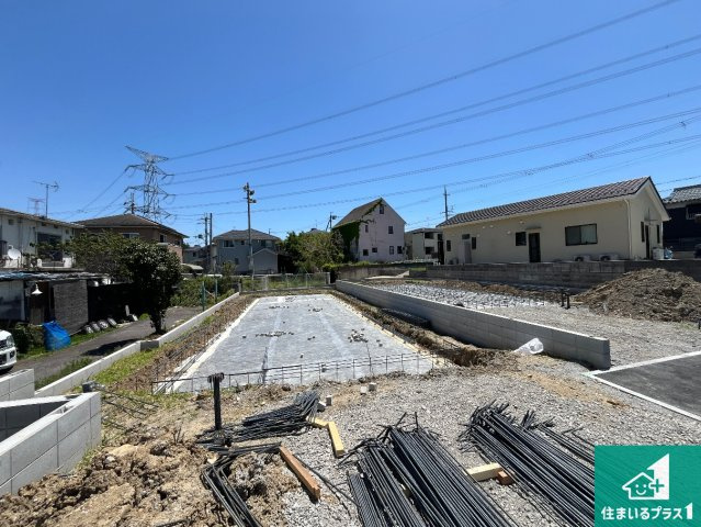 甲賀市水口町新城　新築一戸建ての外観|現在建築中！落ち着いた街並みで新生活を始めることが出来そう！周辺の物件も併せてご紹介させて頂きます！