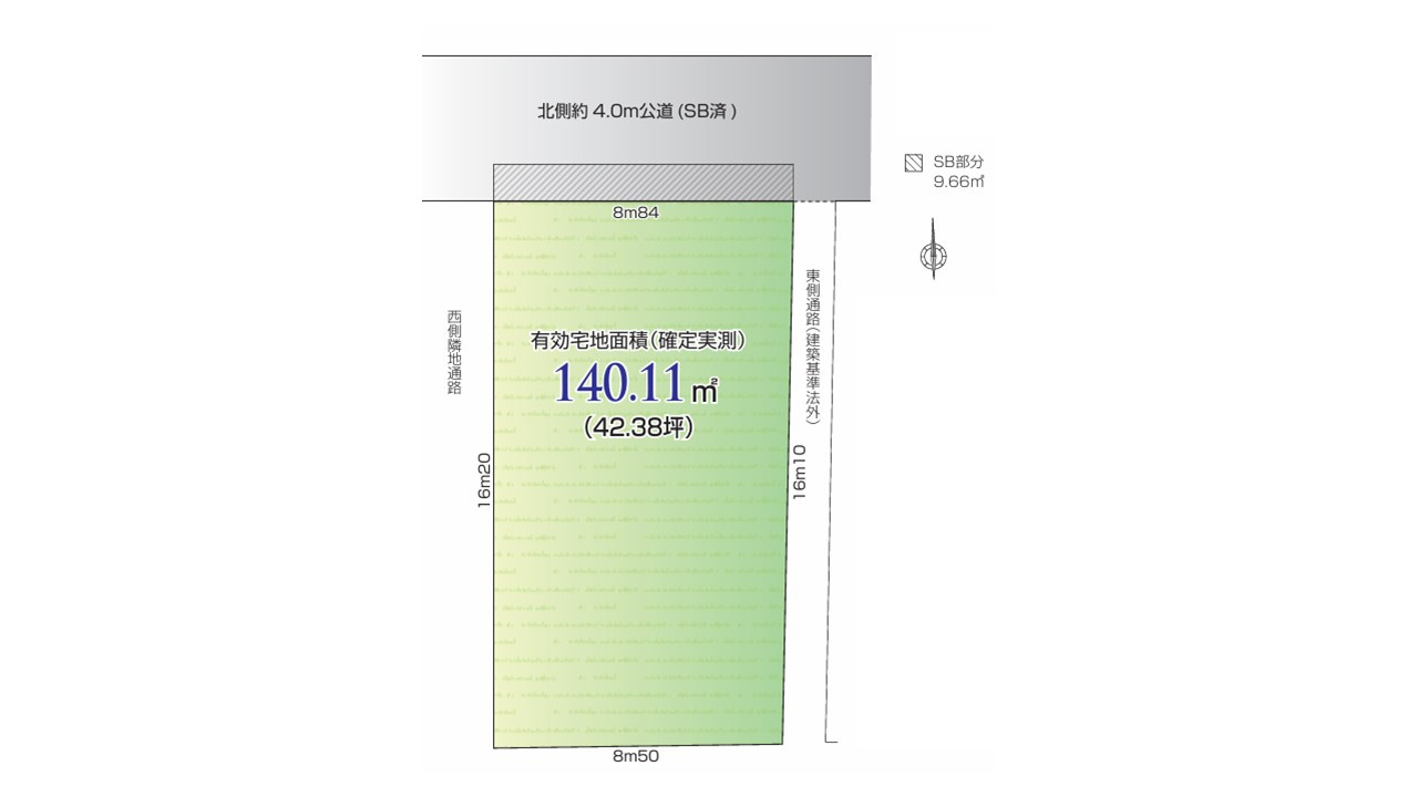 昭島市大神町３丁目　売地
