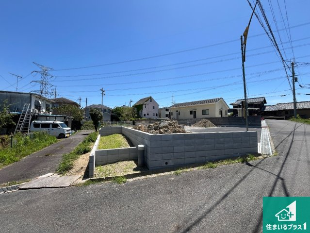 甲賀市水口町新城　新築一戸建ての外観|現在建築中！落ち着いた街並みで新生活を始めることが出来そう！周辺の物件も併せてご紹介させて頂きます！
