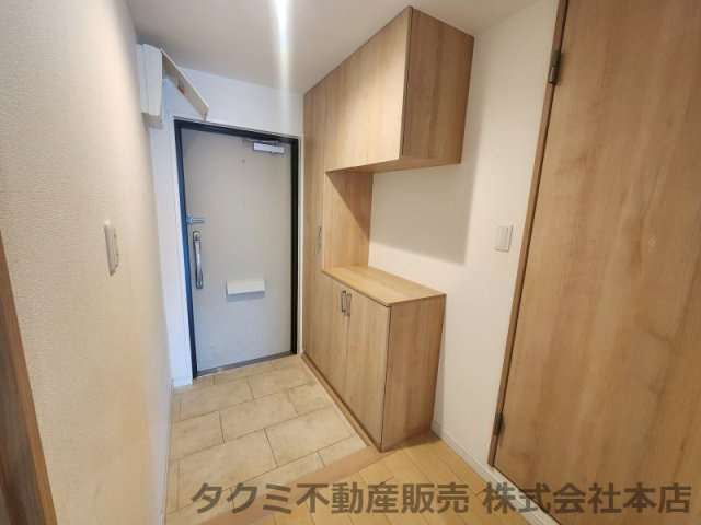 グリーンコーポジェームス山　壱番館の玄関