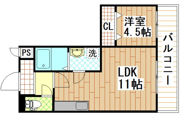 アクティブ・オクダの間取り