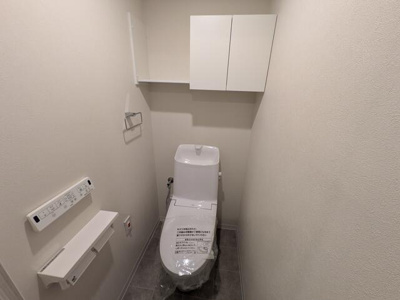  | 温水洗浄便座付きトイレです。 