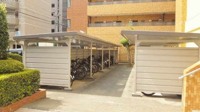 アミカル高橋のその他共用部分|敷地内に駐輪場あります