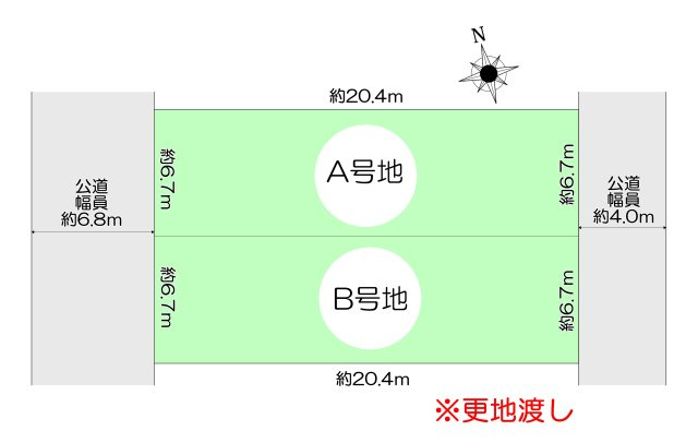 神戸市北区泉台1丁目土地の土地図