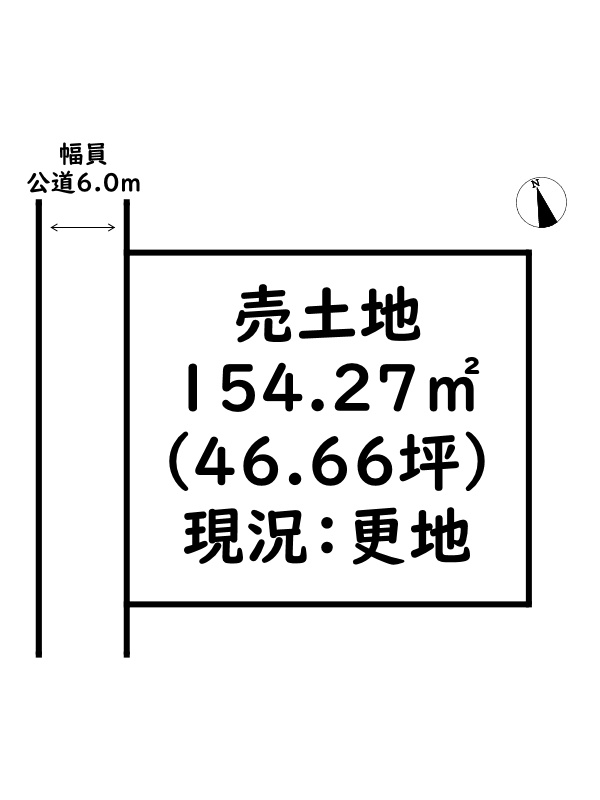姫路市書写/売土地の土地図