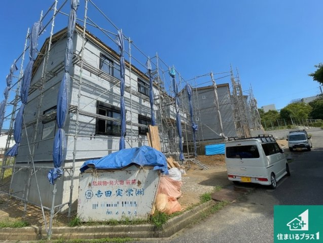 神戸市西区美穂が丘　新築一戸建ての外観|現在建築中！落ち着いた街並みで新生活を始めることが出来そう！周辺の物件も併せてご紹介させて頂きます！