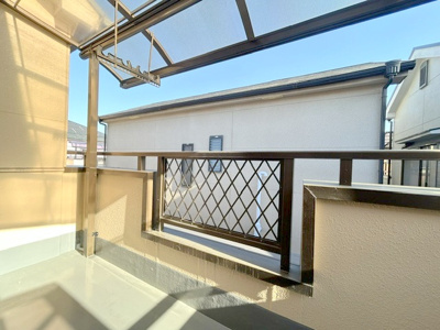 【バルコニー】 | 寝屋川市香里西之町 戸建