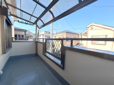 【バルコニー】 | 寝屋川市香里西之町 戸建