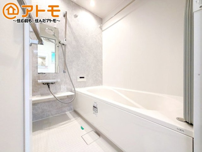 【浴室】 | 駿東郡清水町伏見　新築一戸建て　全2棟 | 広々１坪タイプのゆったり浴室ユニット♪浴室乾燥機付き♪