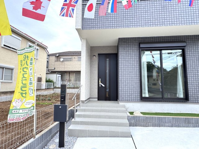 松戸市栗山新築戸建のエントランス|エントランス・玄関ポーチ