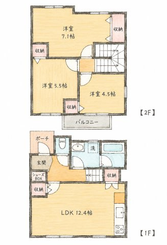 サンタモニカの間取り