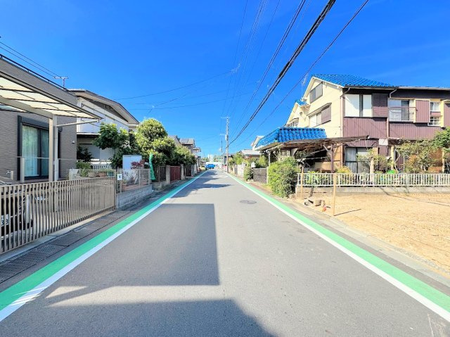 戸塚区俣野町　売地の前面道路含む現地写真|◆子育て世代のスタッフもいますので、お客様目線での物件選び、ご提案が可能です。お問い合わせいただきました物件以外も多数ご紹介させていただきます。