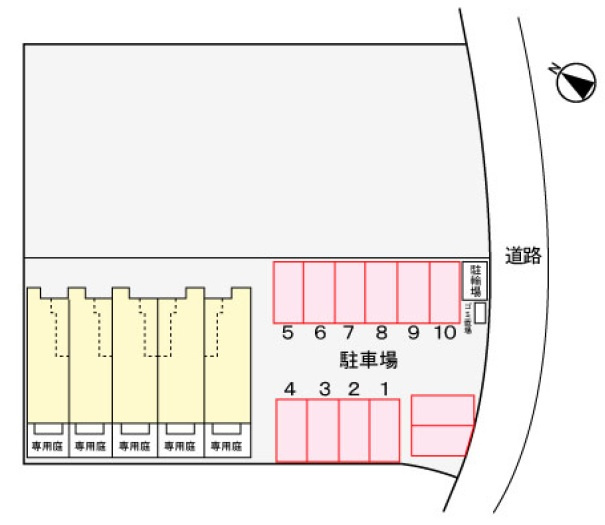 MERRYS　YOの区画図