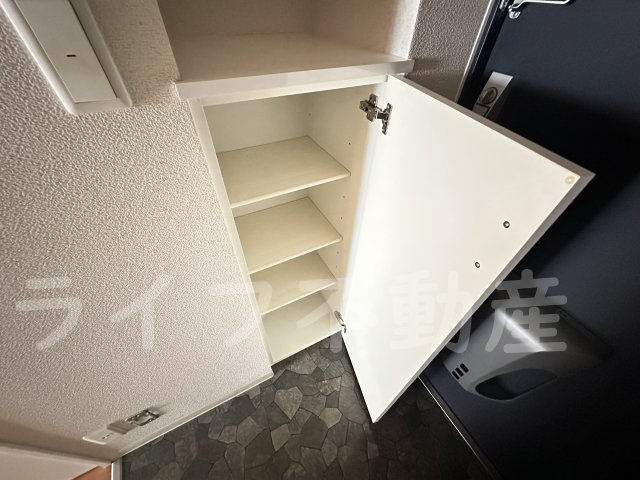 M’プラザ緑橋の収納|こまごまとしたものを収納できそうですね