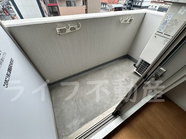 M’プラザ緑橋のバルコニー|開放的で明るい空間を演出してくれるバルコニーです