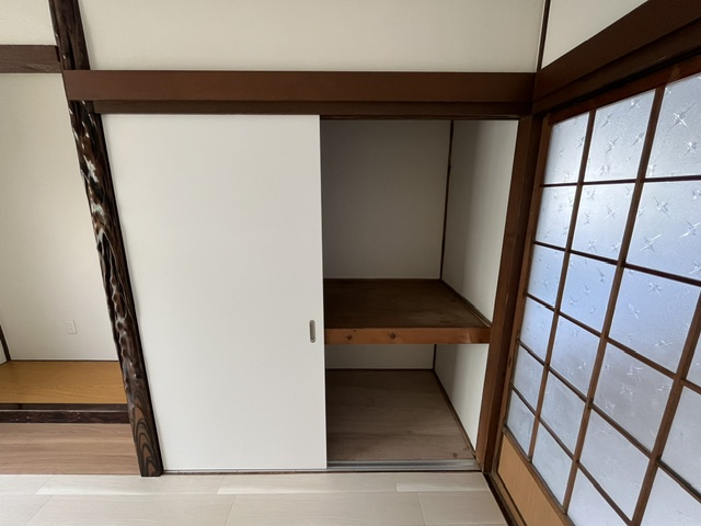 山中田貸家の収納