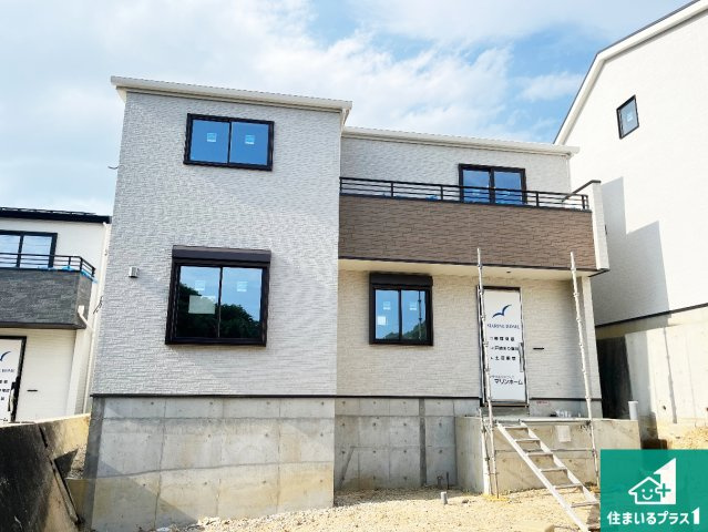 神戸市西区美穂が丘　新築一戸建ての外観|現在建築中！落ち着いた街並みで新生活を始めることが出来そう！周辺の物件も併せてご紹介させて頂きます！