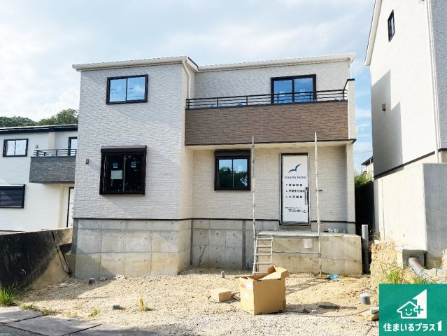 神戸市西区美穂が丘　新築一戸建ての外観|周辺は落ち着いた街並みの住宅地！子育てがしやすい住環境です！まだ未完成ですが、現地でしかわからない事もございます。是非一度ご覧ください。