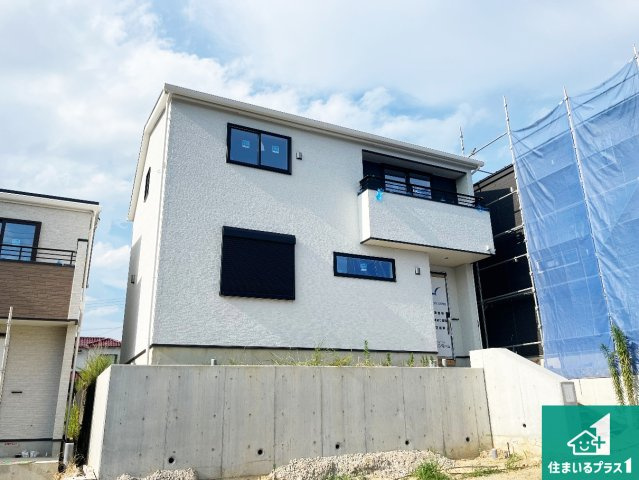 神戸市西区美穂が丘　新築一戸建ての外観|現在建築中！落ち着いた街並みで新生活を始めることが出来そう！周辺の物件も併せてご紹介させて頂きます！