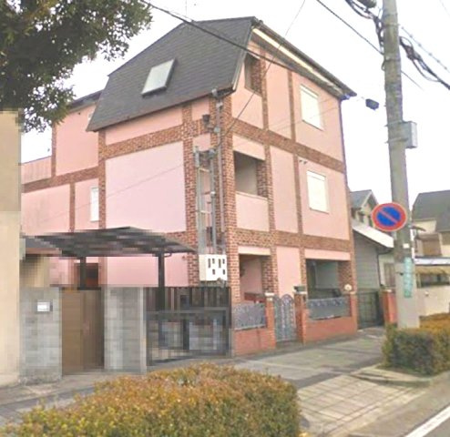 甲子園六石町の前面道路含む現地写真|2SLDK+LDK
1・2・3階　トイレ・洗面有り
2・3階　キッチン・浴室・トイレ・洗面有り
