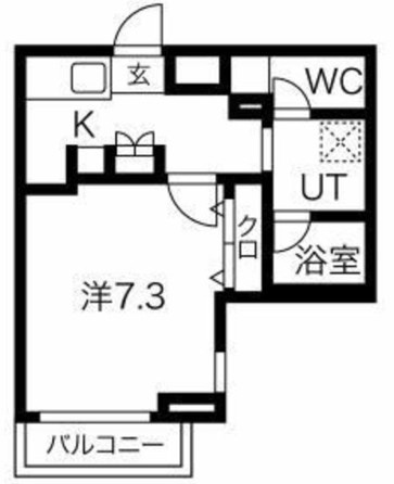 MAXIV北赤羽DUEの間取り|間取りです。