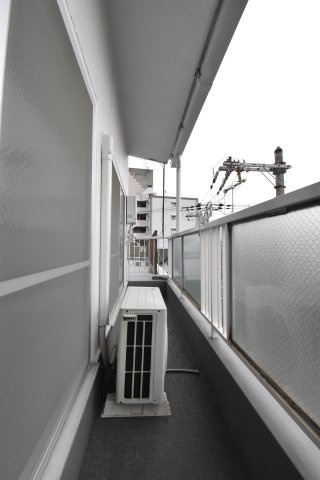 住吉ハイツのバルコニー