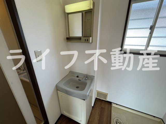 サンライフ玉串B棟の独立洗面台|独立洗面台です