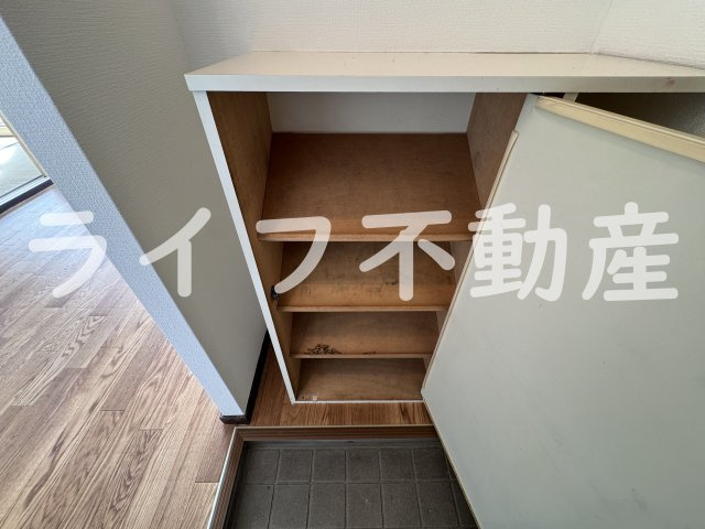 サンライフ玉串B棟の収納|大きなものも収納できそうです